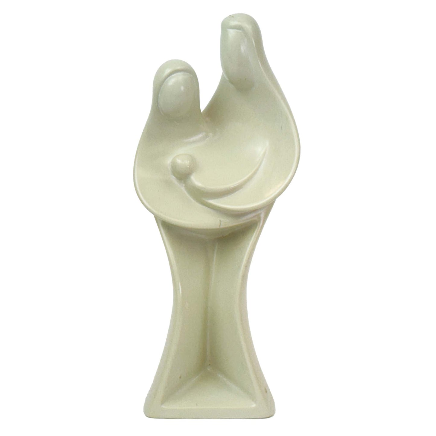Hand - Carved Soapstone Kenya Holy Family Sculpture - Recetas Fair Trade