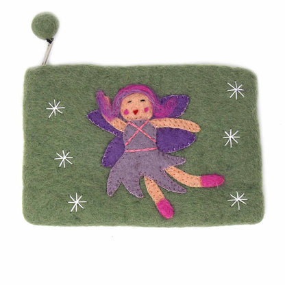Hand Crafted Felt Starry Fairy Pouch