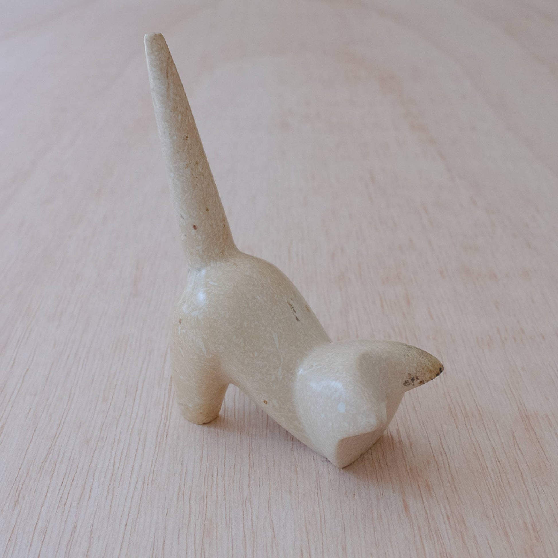 Handmade Natural Stone Cat - Recetas Fair Trade