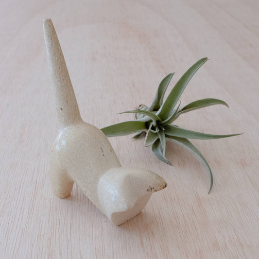 Handmade Natural Stone Cat - Recetas Fair Trade