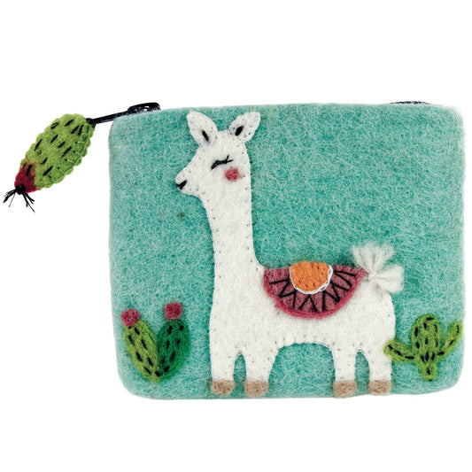 Happy Llama Coin Purse - Recetas Fair Trade