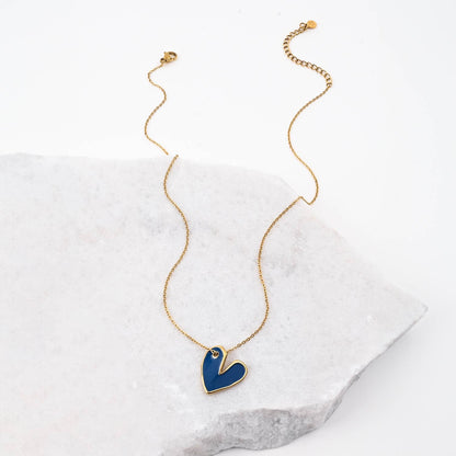 Heart of Freedom Necklace 💙 - Recetas Fair Trade