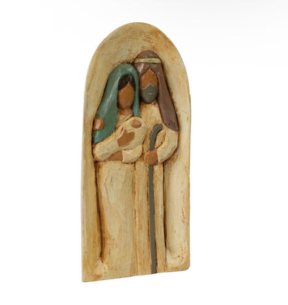 Holy Family Wood Carving - Recetas Fair Trade