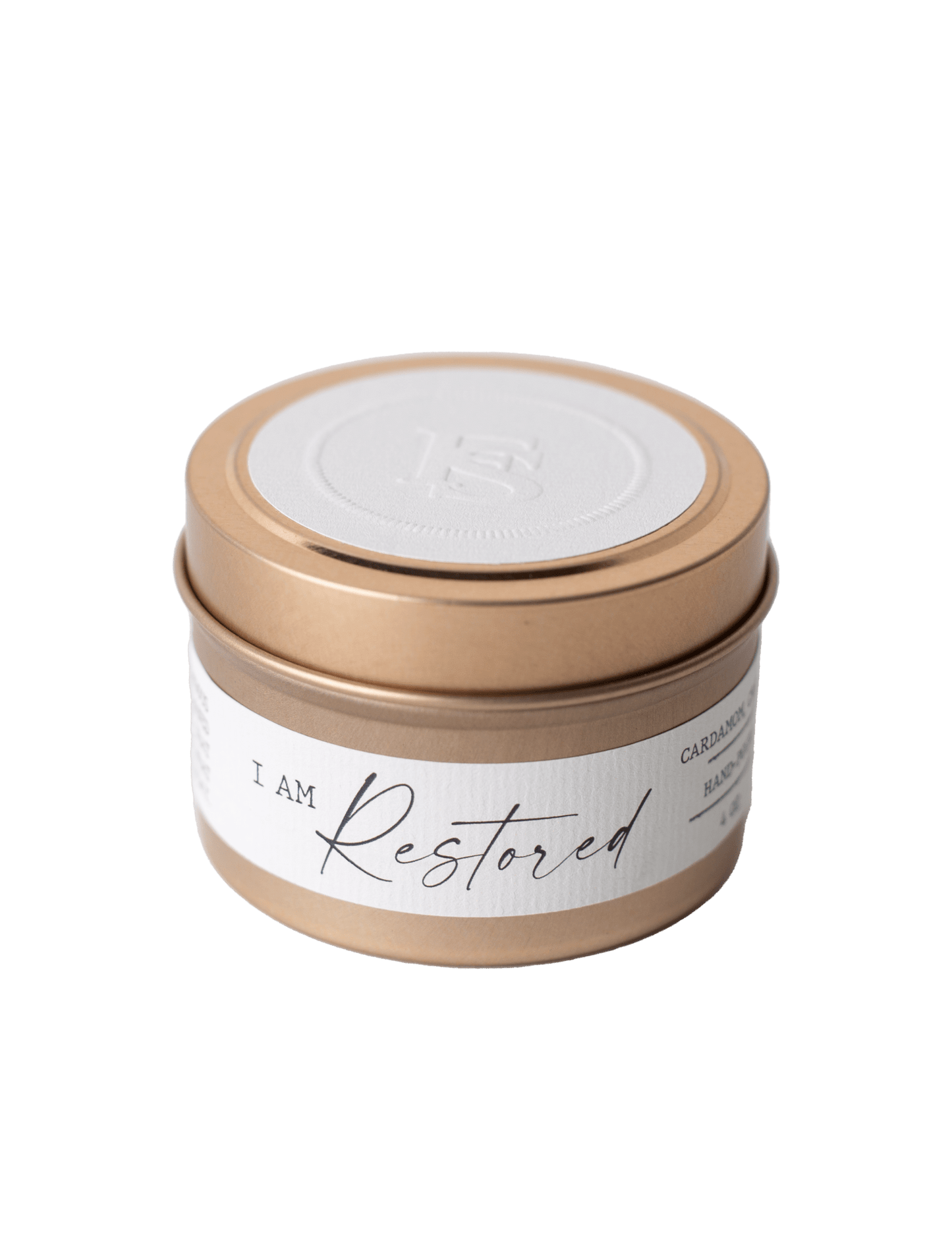 I AM Restored Travel Tin - Recetas Fair Trade