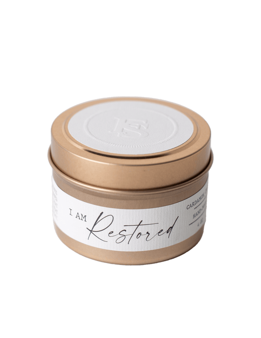 I AM Restored Travel Tin - Recetas Fair Trade