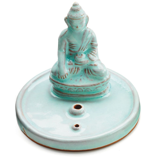 Incense Burner Celadon Buddha - Tibet Collection - Recetas Fair Trade