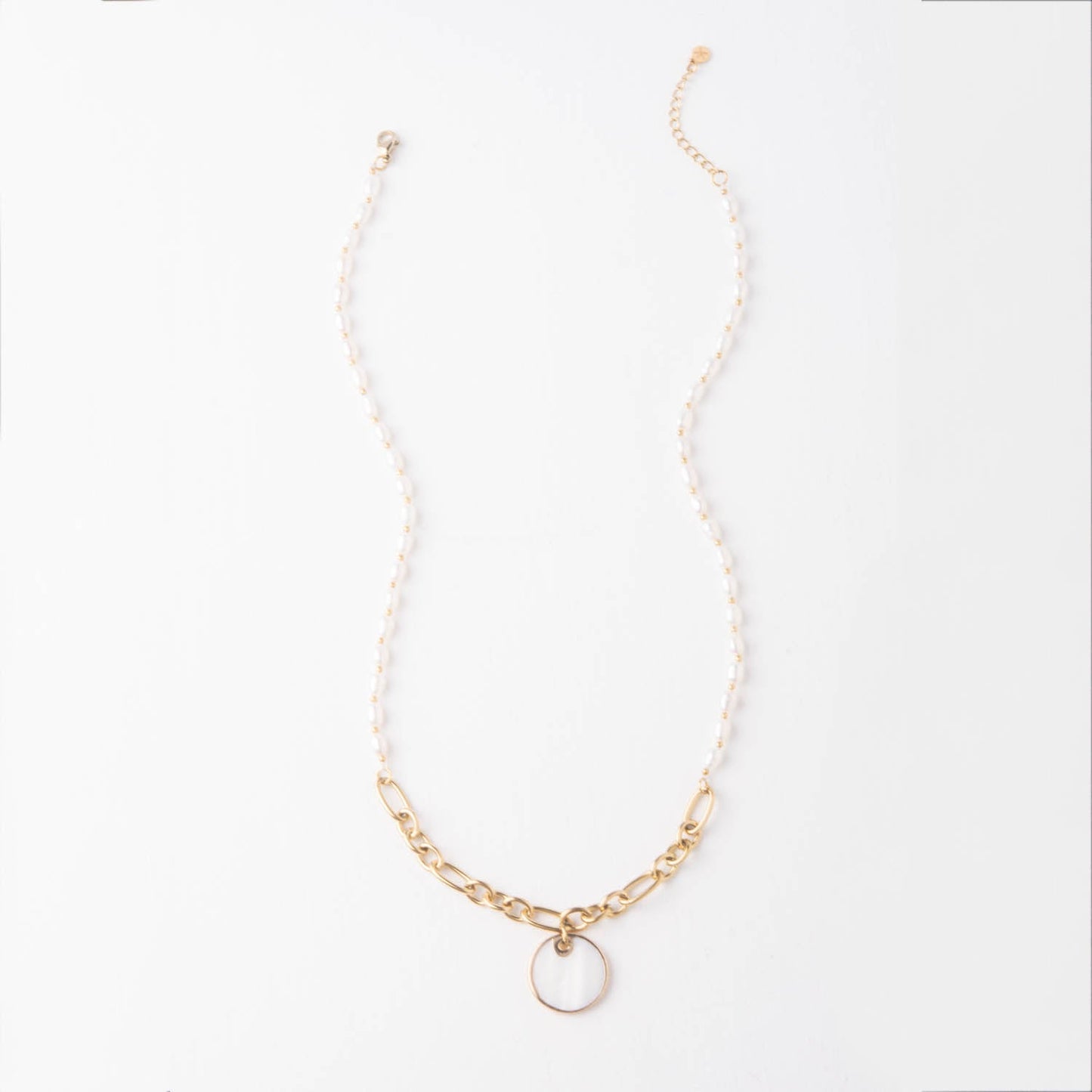 Ivory Glow Pearl Necklace - Recetas Fair Trade