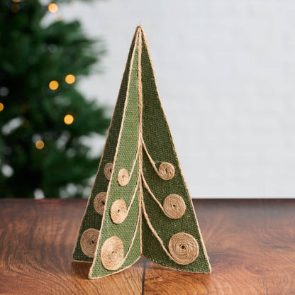 Jolly Jute Tree - 10" - Recetas Fair Trade