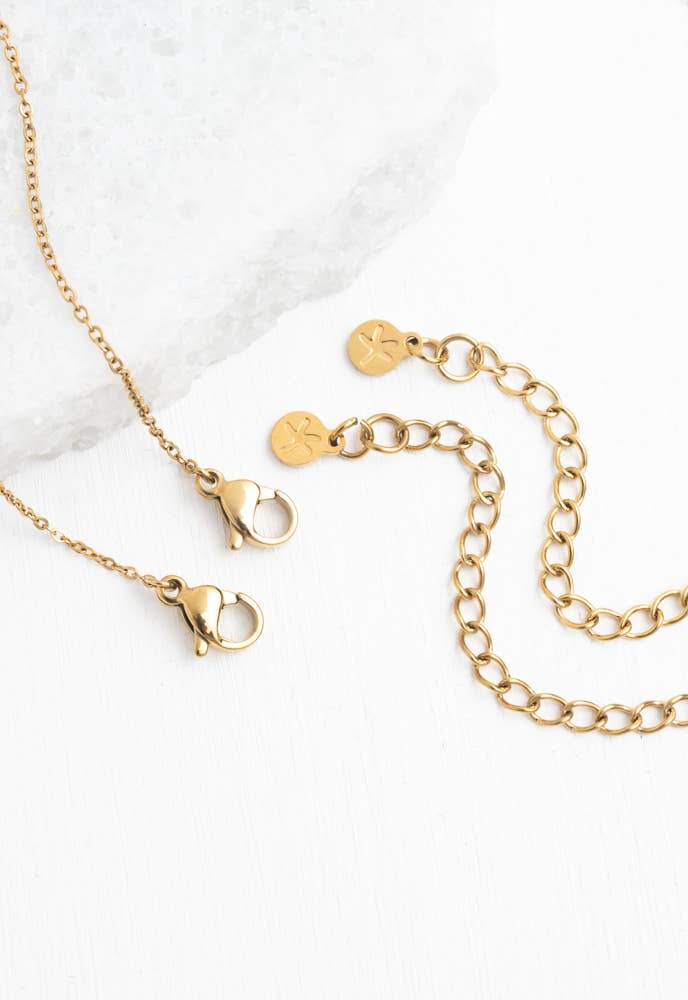 Journey Together Necklace Set in Mother of Pearl - Recetas Fair Trade