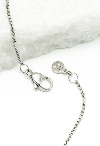 Justice Stainless Bar Necklace - Recetas Fair Trade