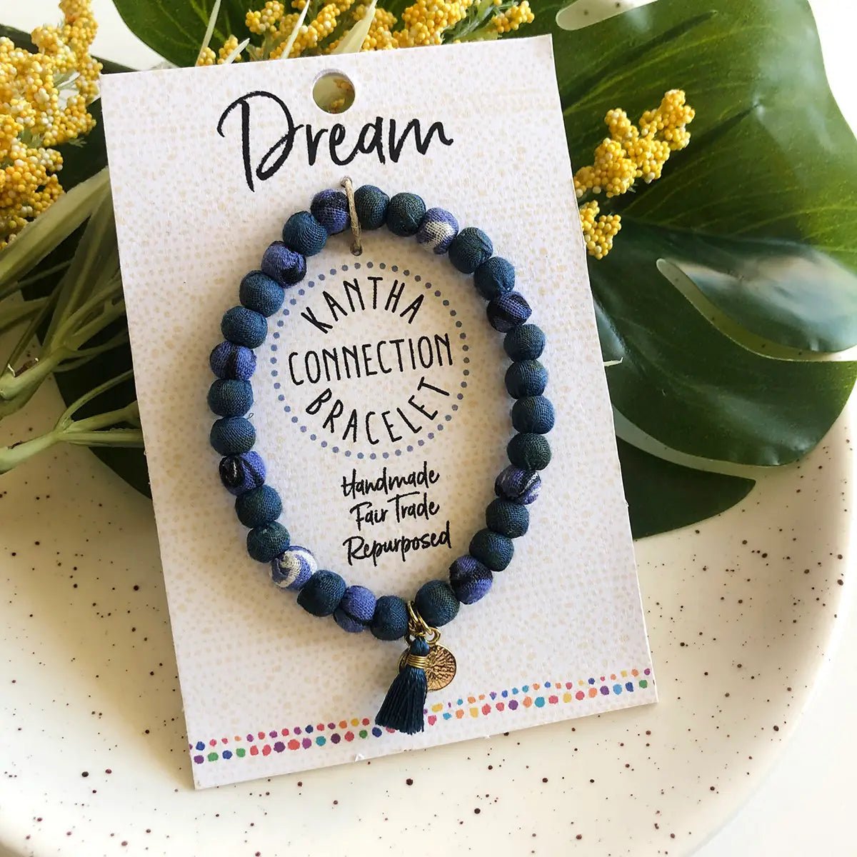 Kantha Connection Bracelet - Dream - Recetas Fair Trade