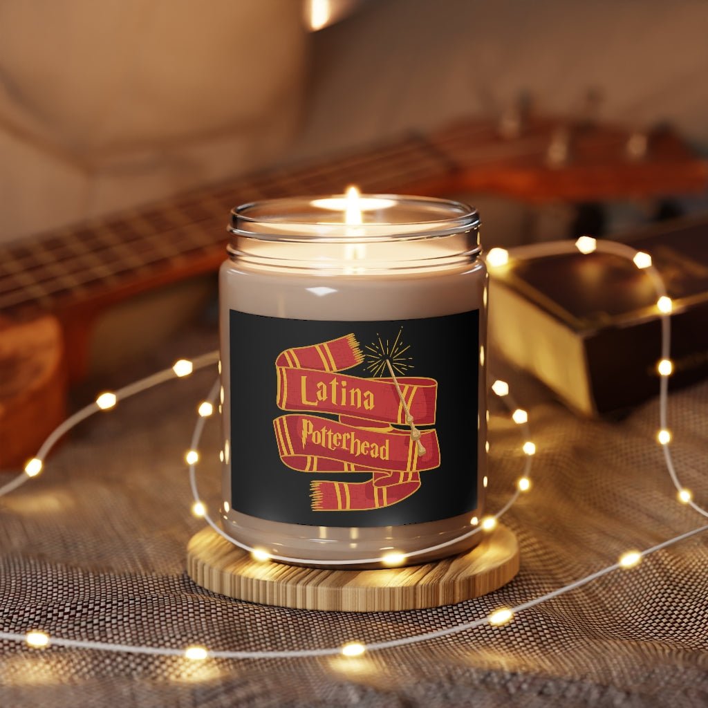 Latina Potterhead Gryffindor Candle - Recetas Fair Trade