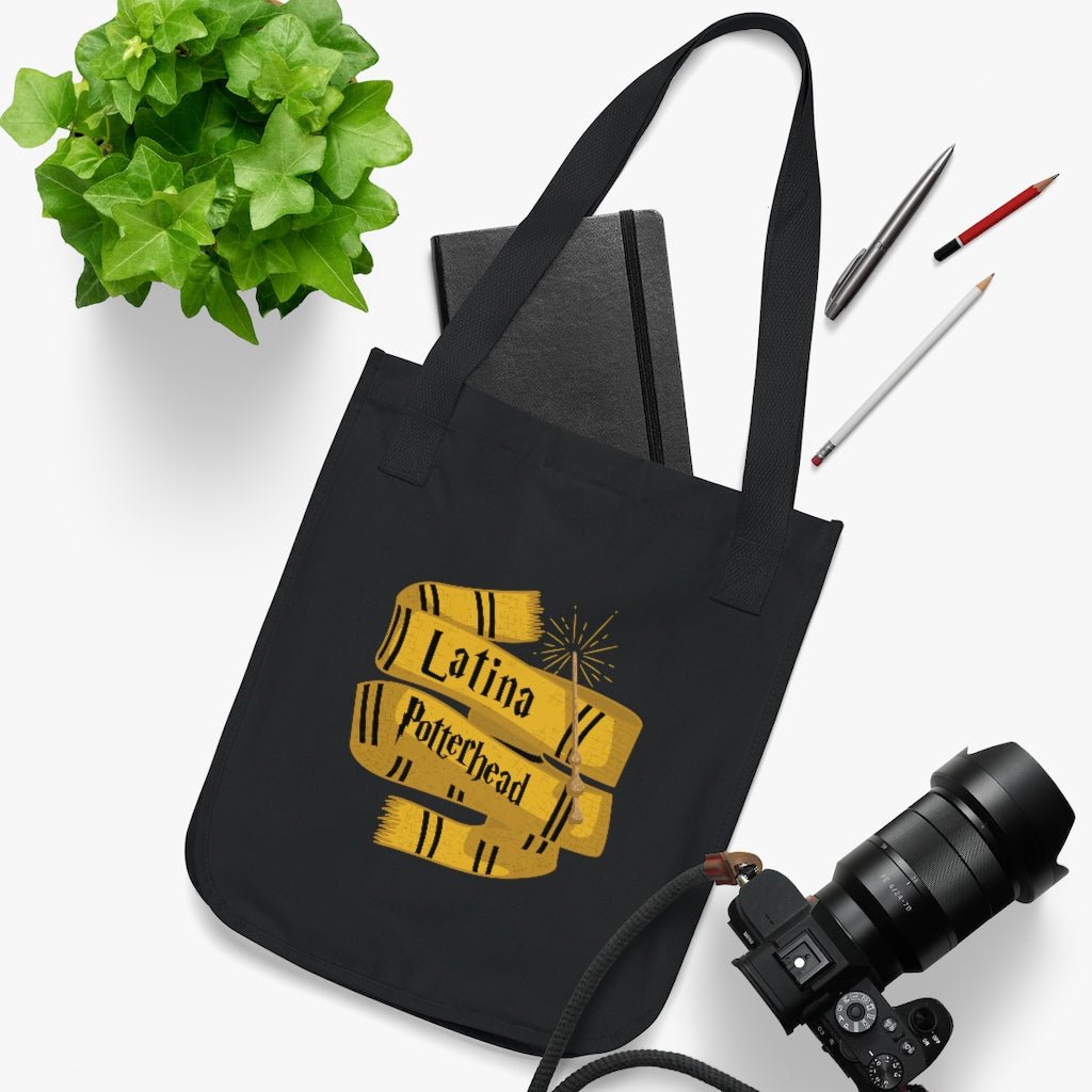 Latina Potterhead Hufflepuff Organic Tote - Recetas Fair Trade