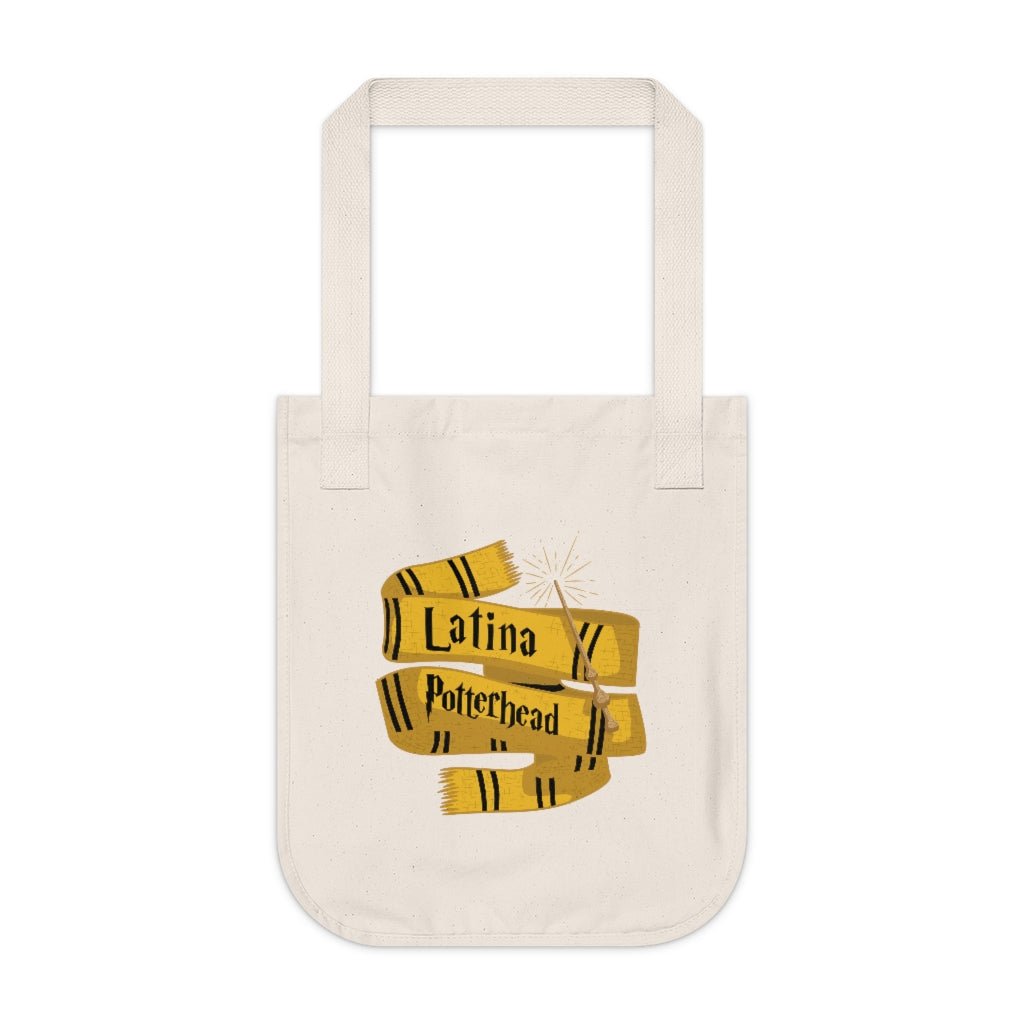 Latina Potterhead Hufflepuff Organic Tote - Recetas Fair Trade