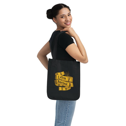 Latina Potterhead Hufflepuff Organic Tote - Recetas Fair Trade