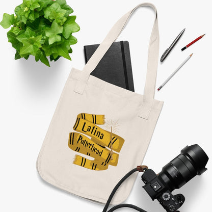 Latina Potterhead Hufflepuff Organic Tote - Recetas Fair Trade