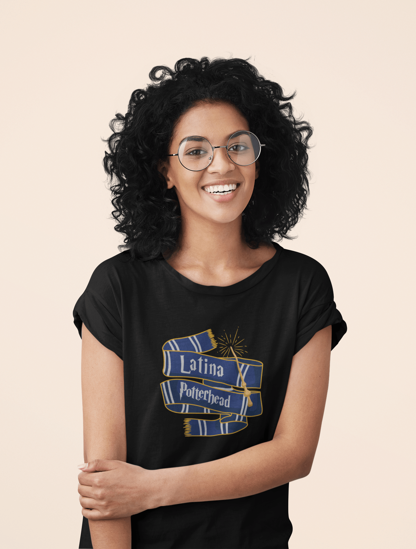 Latina Potterhead Ravenclaw Tee - Recetas Fair Trade