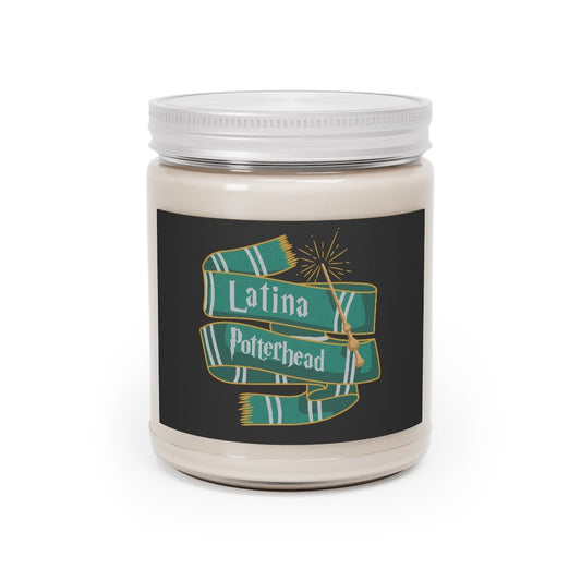 Latina Potterhead Slytherin Candle - Recetas Fair Trade