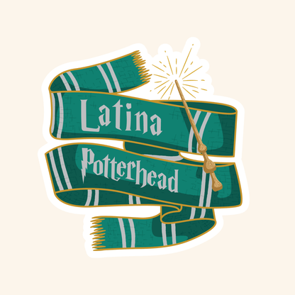 Latina Potterhead Sticker - Recetas Fair Trade