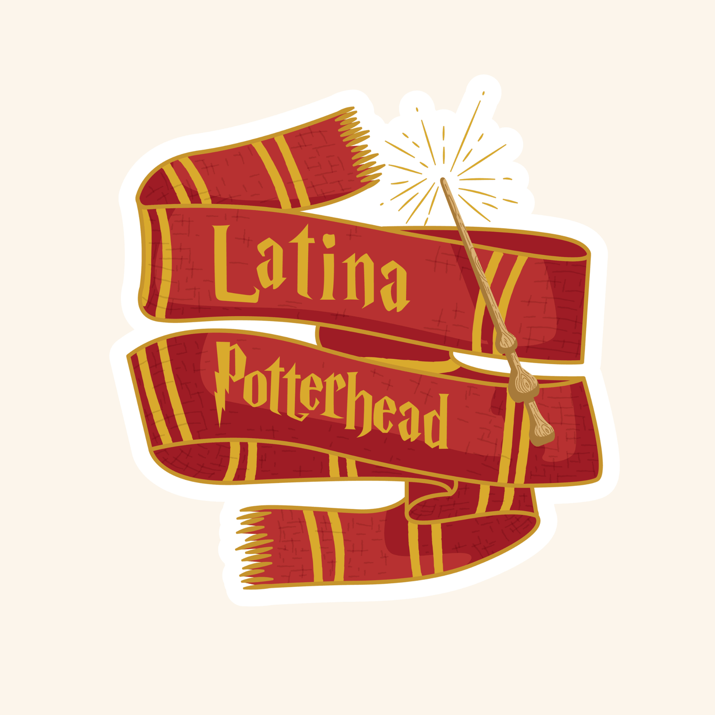 Latina Potterhead Sticker - Recetas Fair Trade