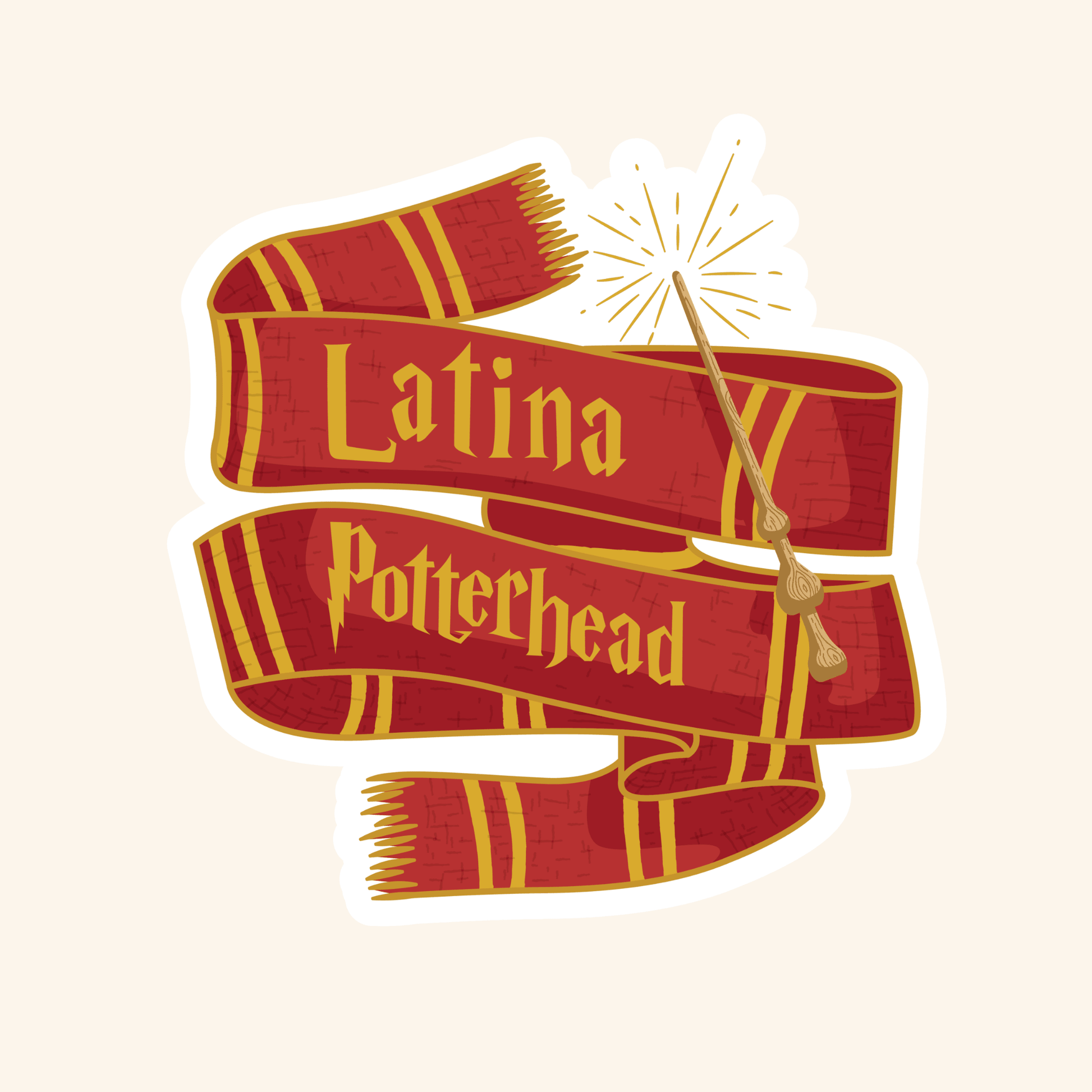 Latina Potterhead Sticker - Recetas Fair Trade