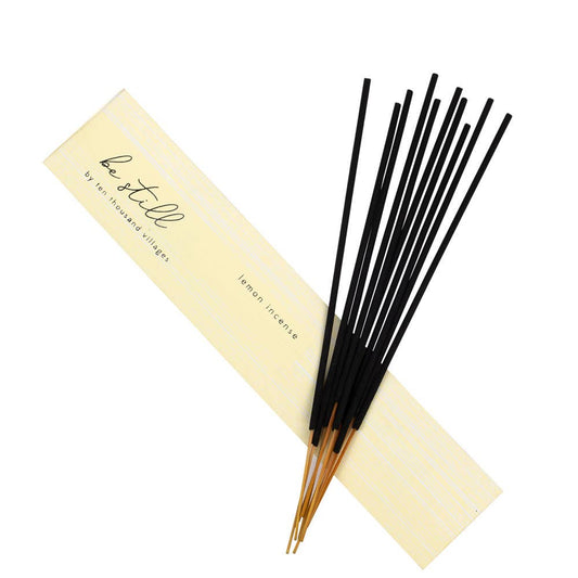 Lemon Incense Set - Recetas Fair Trade
