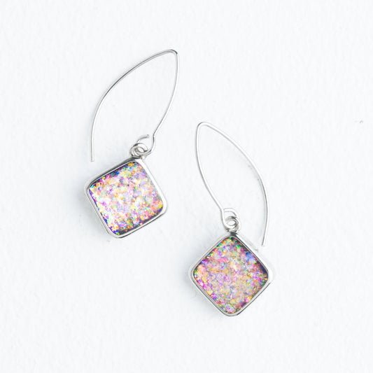 Light Within Silver Earrings - Recetas Fair Trade