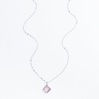Light Within Silver Necklace - Recetas Fair Trade