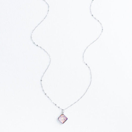 Light Within Silver Necklace - Recetas Fair Trade