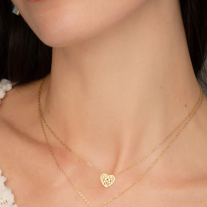 Ling Heart Necklace - Recetas Fair Trade