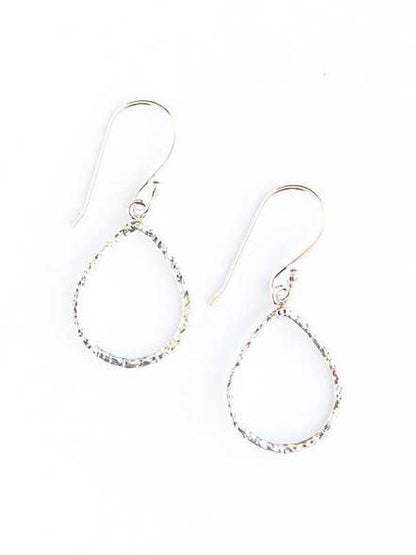 Lorena Loop Sterling Earrings - Recetas Fair Trade