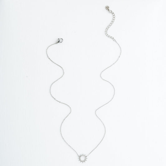 Mallory Silver Necklace - Recetas Fair Trade