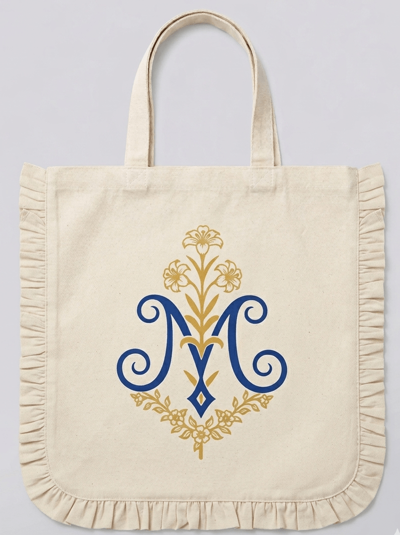 Marian Ruffle Tote Bags - Recetas Fair Trade