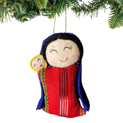 Mary and Jesus Ornament - Recetas Fair Trade