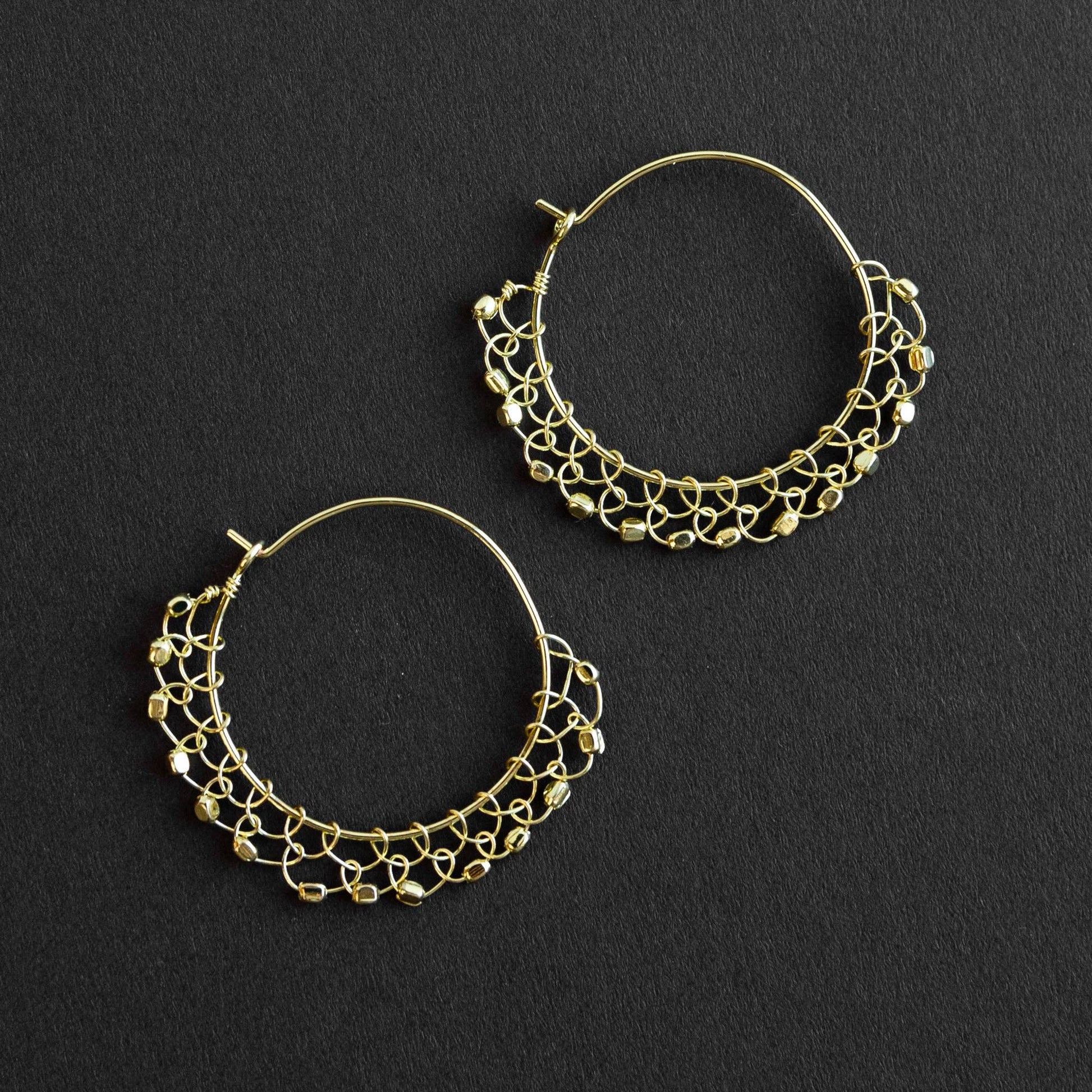 Maya Hoop Earrings - Recetas Fair Trade