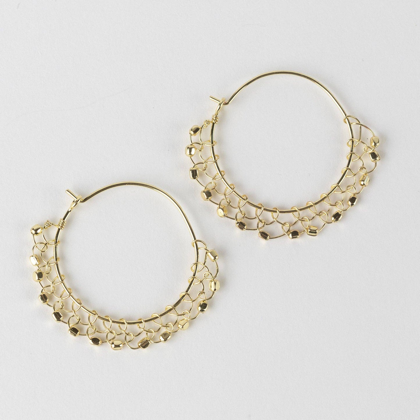 Maya Hoop Earrings - Recetas Fair Trade