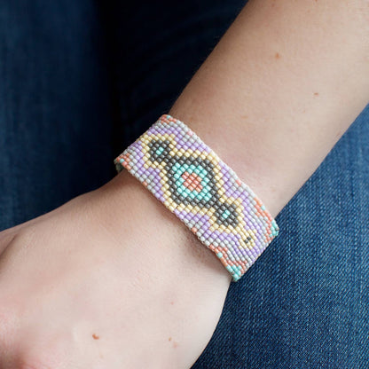 Medium Beaded Friendship Bracelet - Recetas Fair Trade