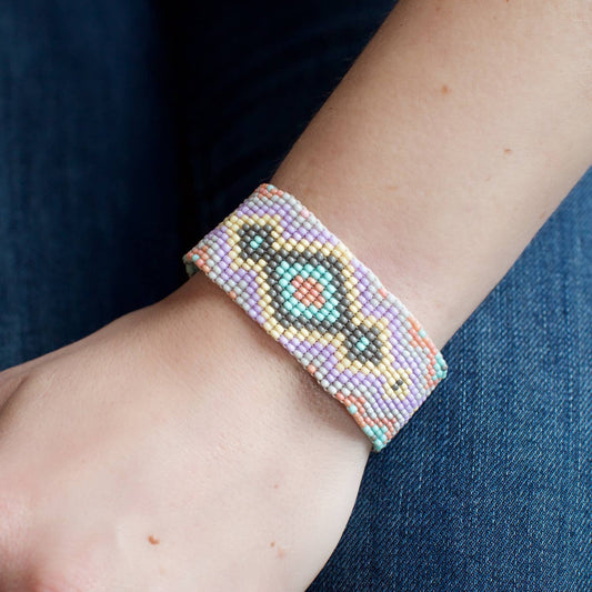 Medium Beaded Friendship Bracelet - Recetas Fair Trade