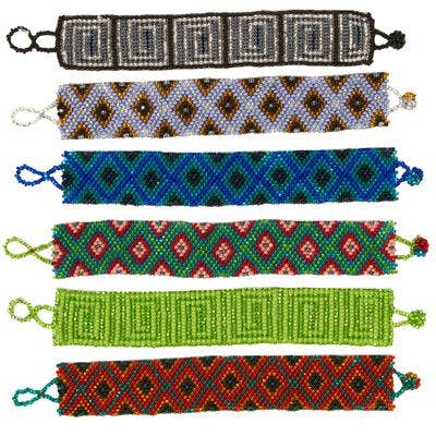 Medium Beaded Friendship Bracelet - Recetas Fair Trade