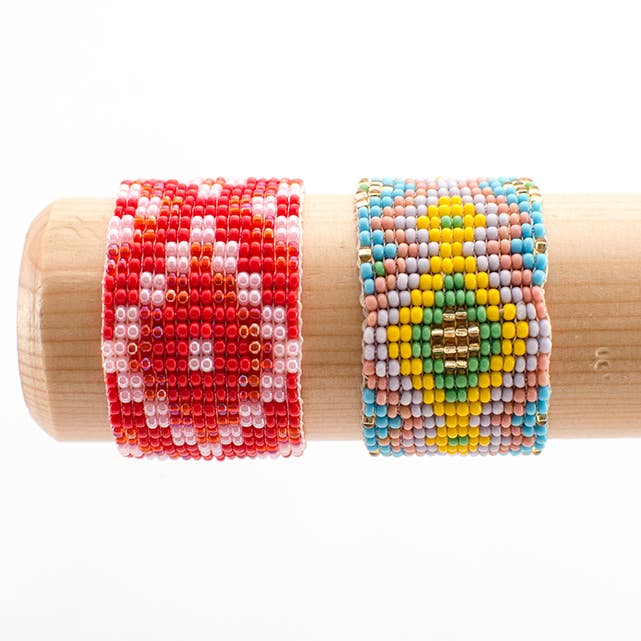 Medium Beaded Friendship Bracelet - Recetas Fair Trade