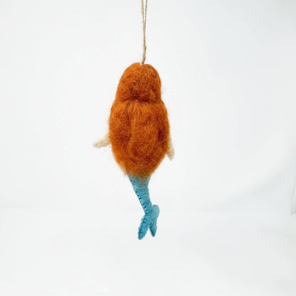 Mermaid Felt Ornament - Recetas Fair Trade