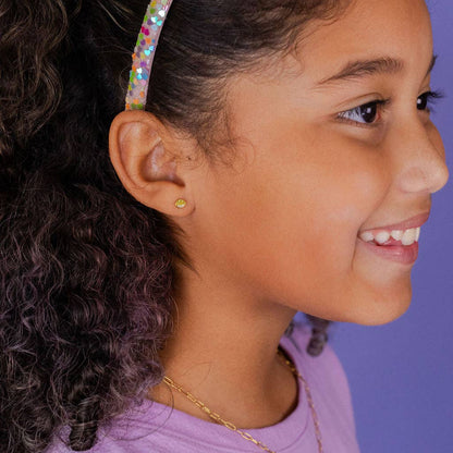Mermaid Tail & Shell Tiny Stud Earrings - Recetas Fair Trade