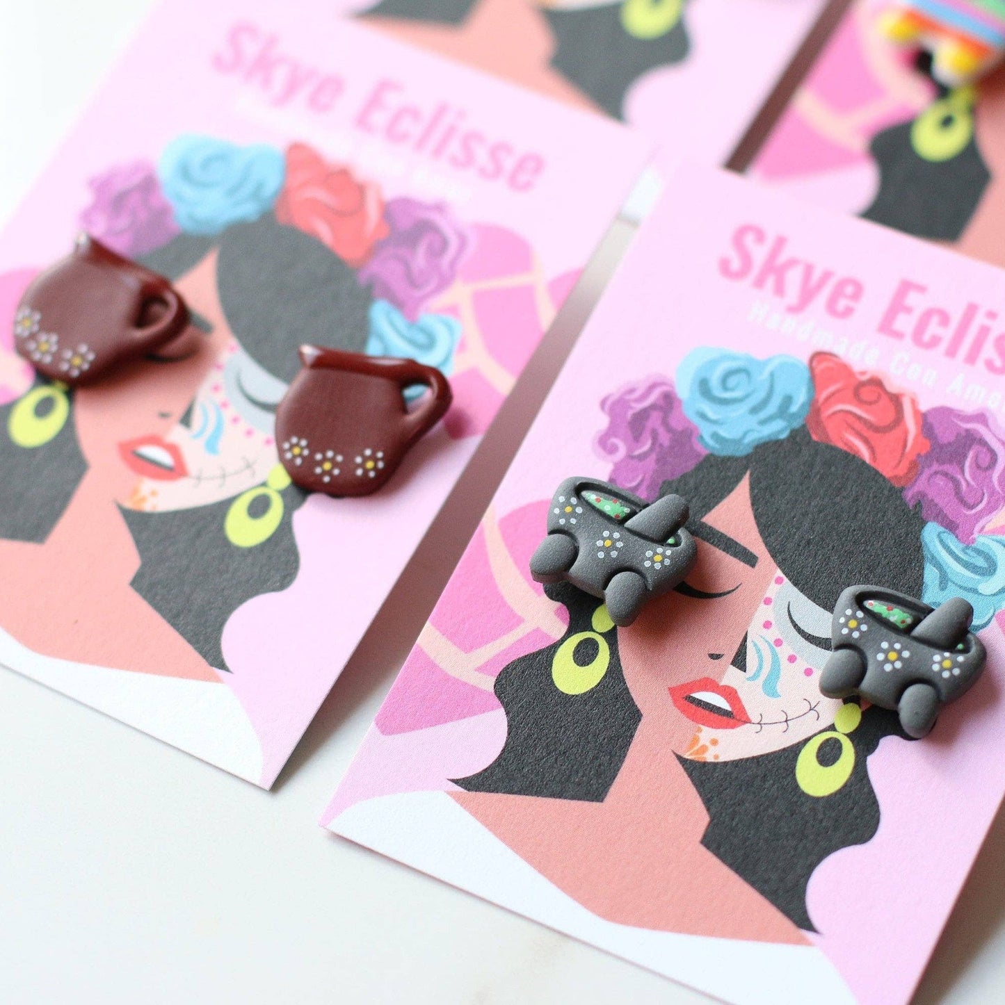 Mexican Stud Earrings - Recetas Fair Trade