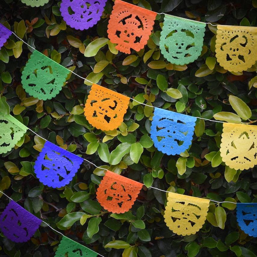 Mini Day of the Dead Papel Picado - Recetas Fair Trade