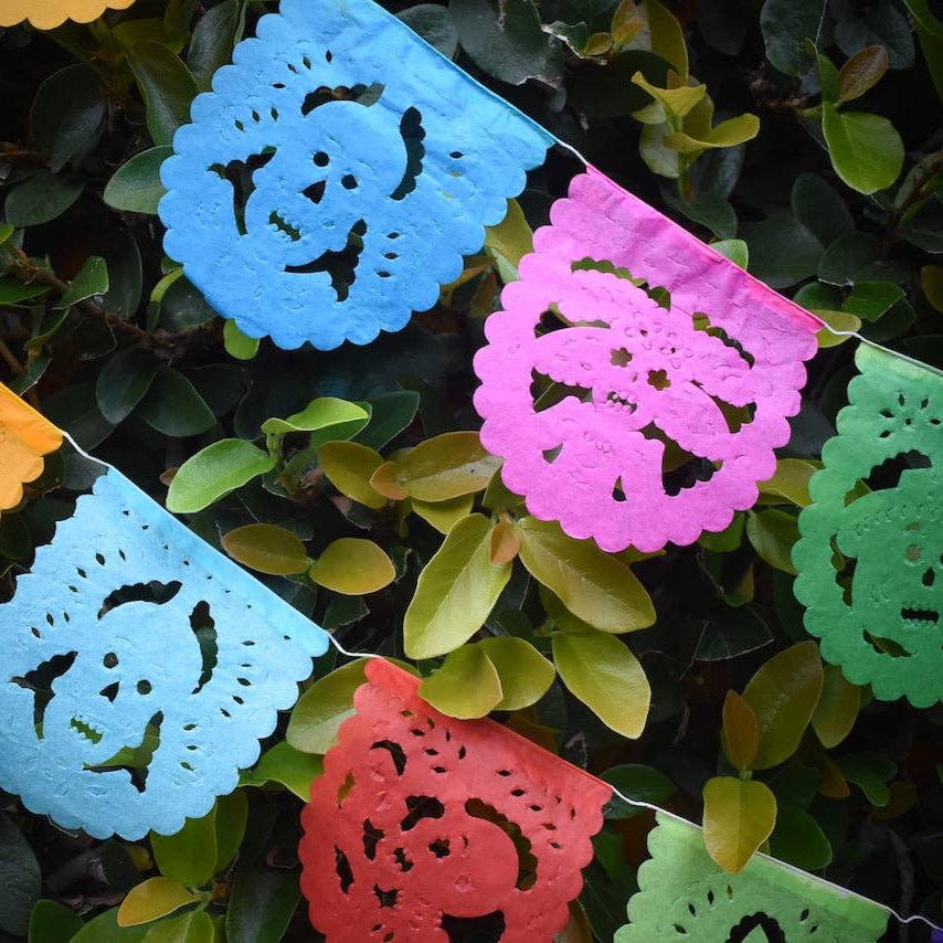 Mini Day of the Dead Papel Picado - Recetas Fair Trade