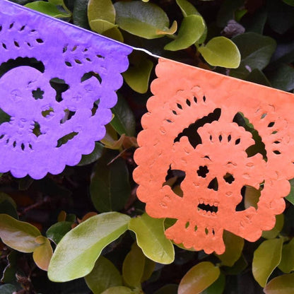 Mini Day of the Dead Papel Picado - Recetas Fair Trade