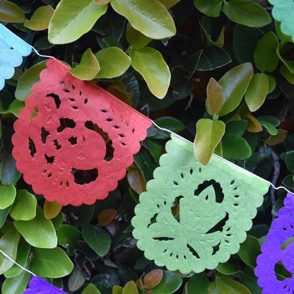 Mini Day of the Dead Papel Picado - Recetas Fair Trade