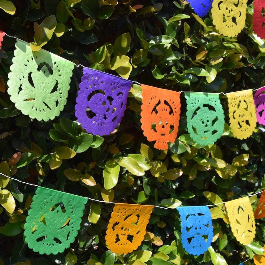 Mini Day of the Dead Papel Picado - Recetas Fair Trade