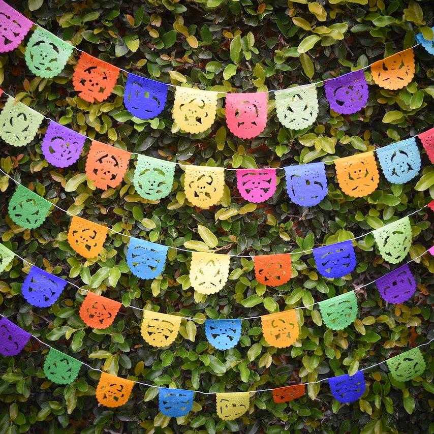 Mini Day of the Dead Papel Picado - Recetas Fair Trade