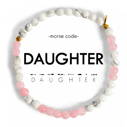 MINI Morse Code Bracelet | Daughter - Recetas Fair Trade